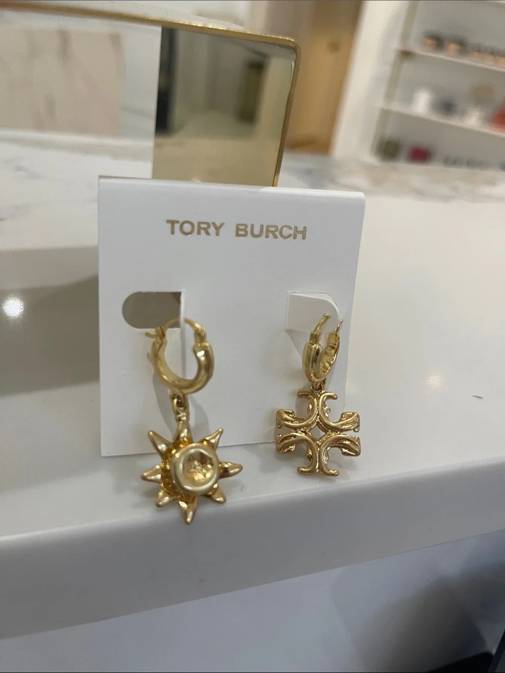 Tory Burch gold tone